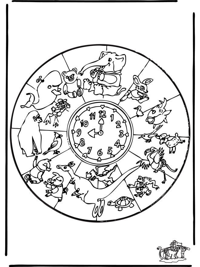 Dieren mandala