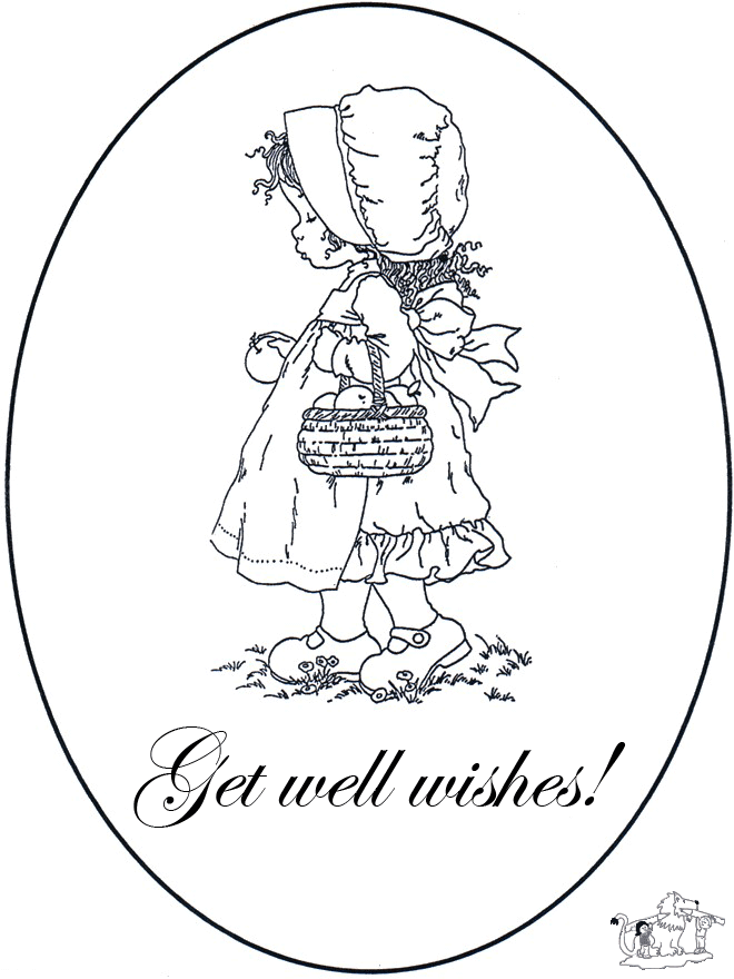 hallmark coloring pages get well - photo #40