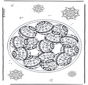 Kerstmandala 1