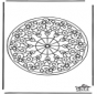 Kerstmandala 7