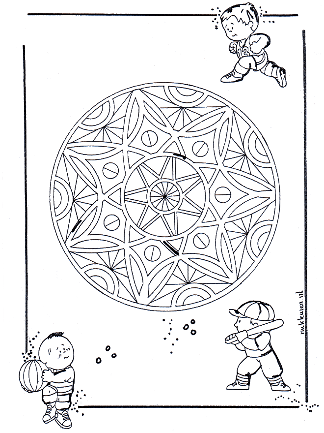 Kinder/Geo Mandala