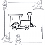 Allerlei kleurplaten - Locomotief