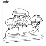 Allerlei kleurplaten - Mario 2