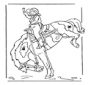 Meisje op paard 2
