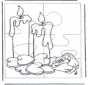 Puzzel kaarsen