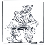 Stripfiguren Kleurplaten - Asterix 1