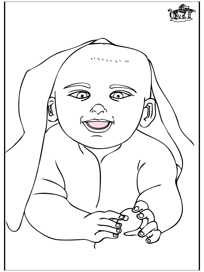 Baby 15 - Kleurplaten baby