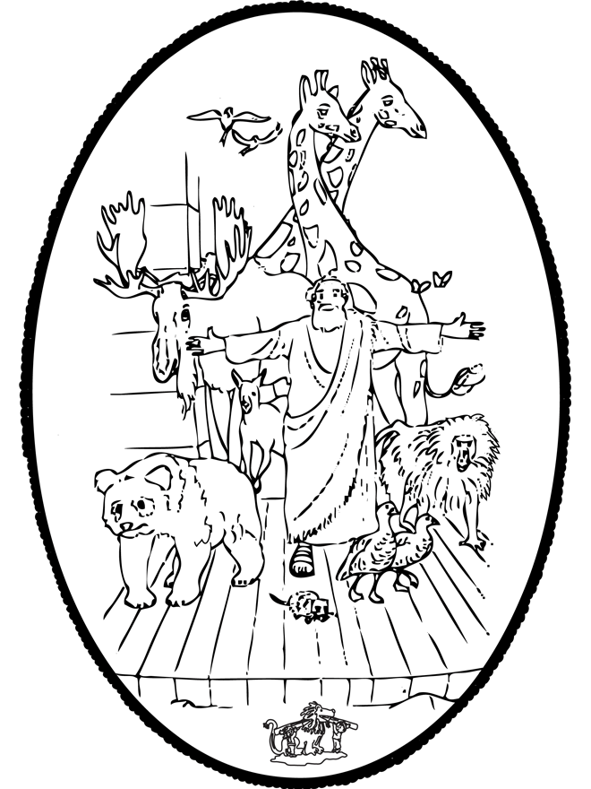 Bijbel prikkaart 2 - Knutselwerkjes