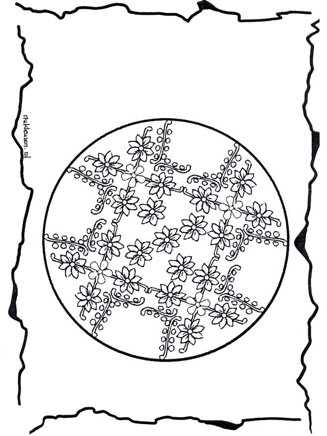 Bloemenmandala 2 - Bloemenmandala's