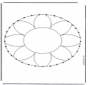 Borduurmandala 1