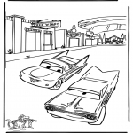 Stripfiguren Kleurplaten - Cars 4