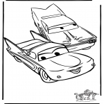 Stripfiguren Kleurplaten - Cars 5