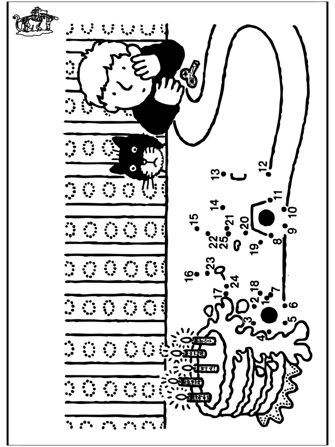 Cijfertekening verjaardag - Cijfertekening