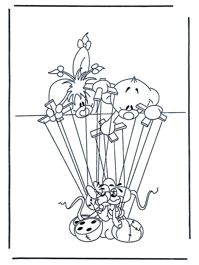 Diddl Valentijn 16 - Kleurplaten Valentijnsdag