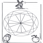 Mandala Kleurplaten - Geomandala 2