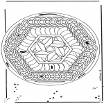 Mandala Kleurplaten - Geometrische Mandala 2