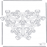 Allerlei Kleurplaten - Geometrische vormen 10