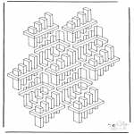 Allerlei Kleurplaten - Geometrische vormen 3