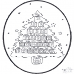 Kerst Kleurplaten - Kerst Prikkaart 20