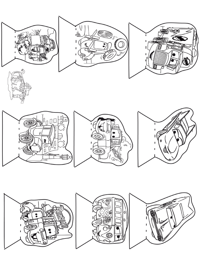 Kijkdoos Cars - Knutselen kijkdozen