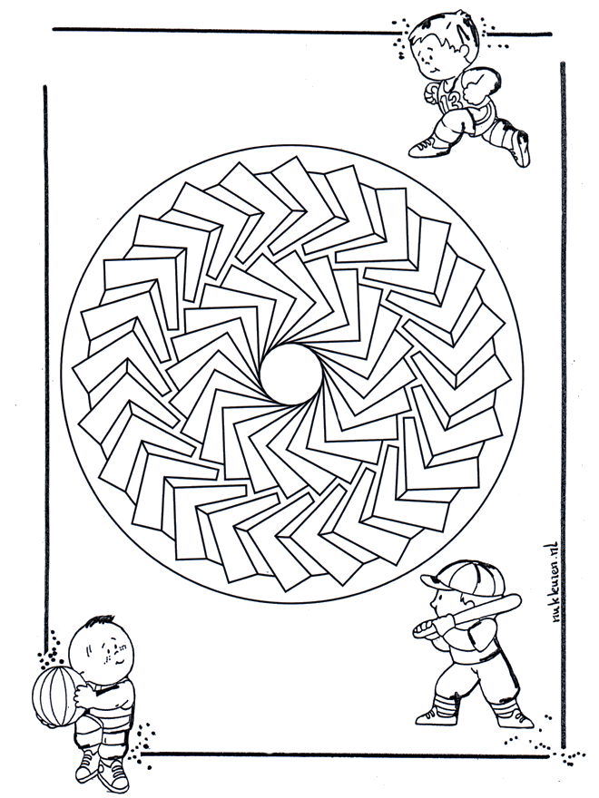 Kinder Mandala 27 - Kindermandala's