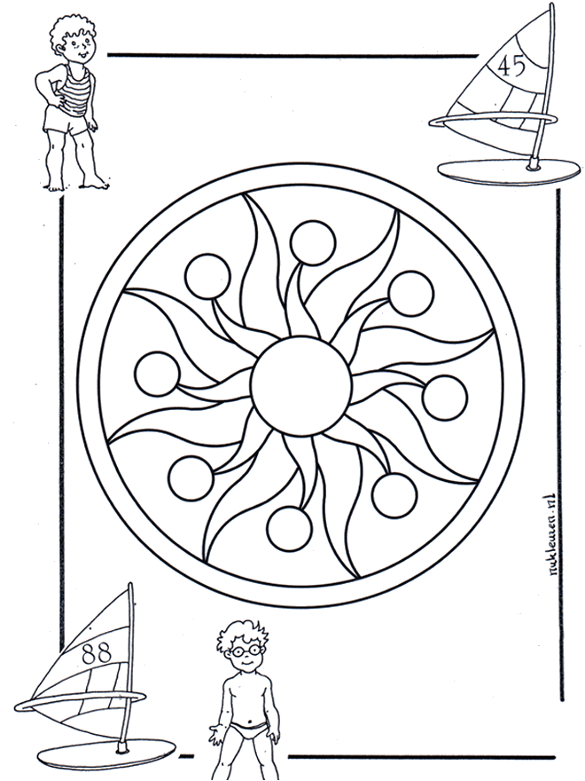 Kindermandala 1 - Kindermandala's