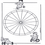 Mandala Kleurplaten - Kindermandala 13