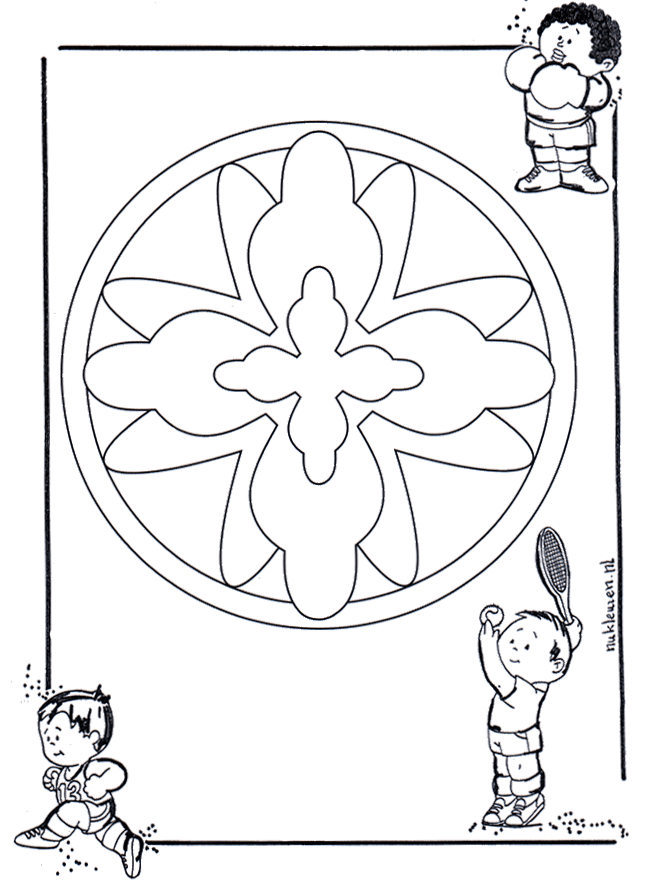 Kindermandala 16 - Kindermandala's