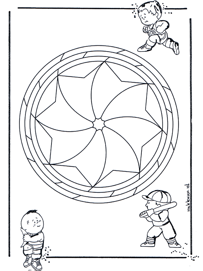 Kindermandala 19 - Kindermandala's