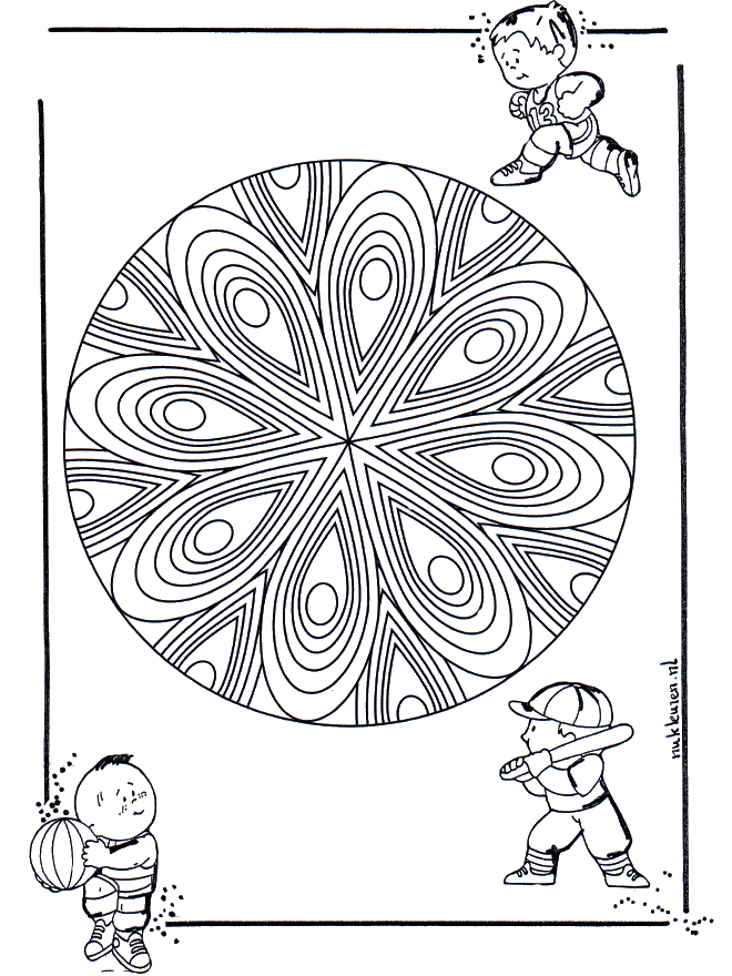 Kindermandala 21 - Kindermandala's