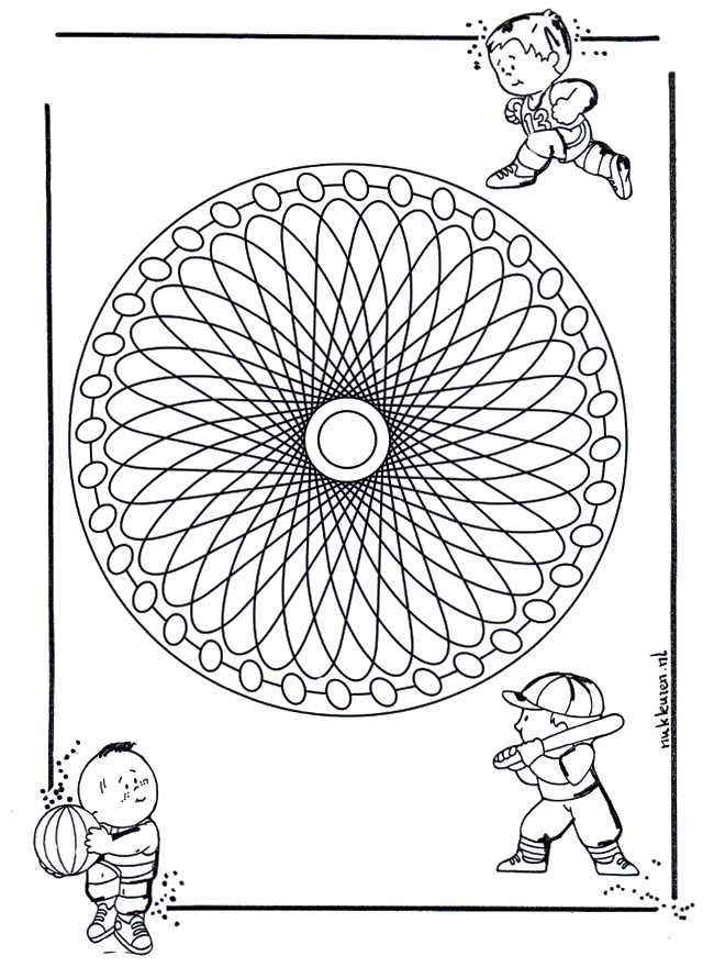 Kindermandala 23 - Kindermandala's