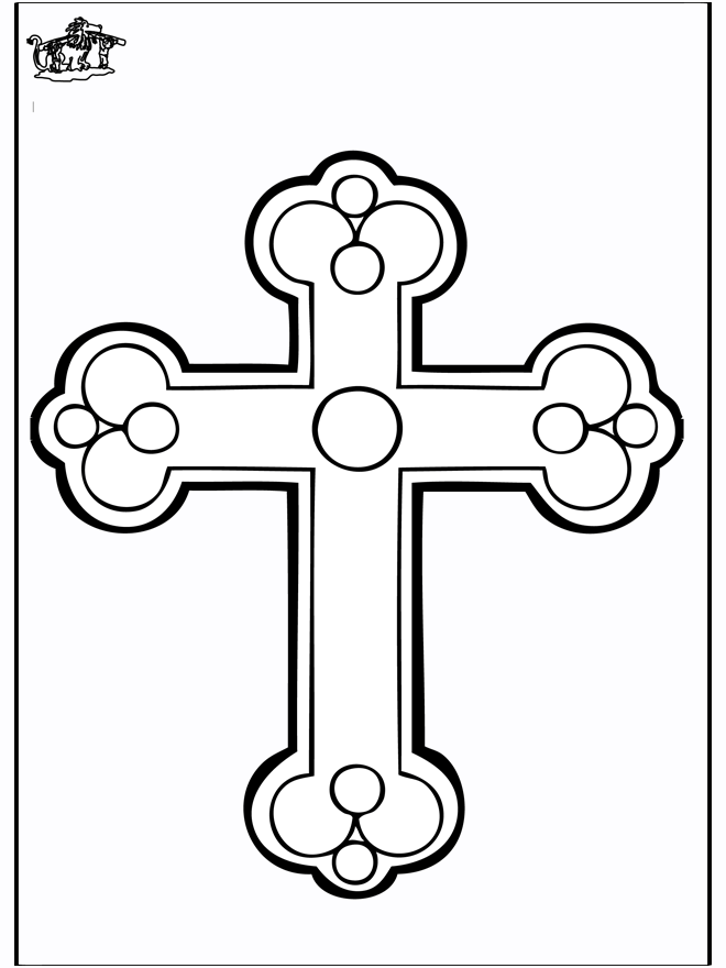 Kruis - Overige kleurplaten