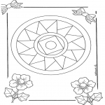 Mandala Kleurplaten - Mandala 10