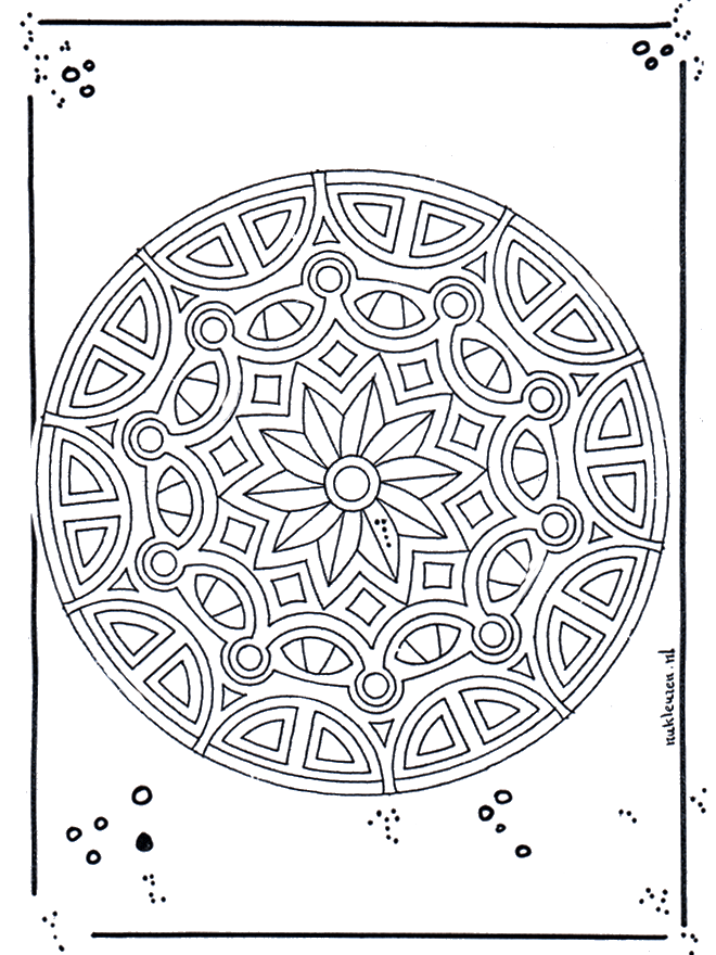 Mandala 18 - Geo Mandala's