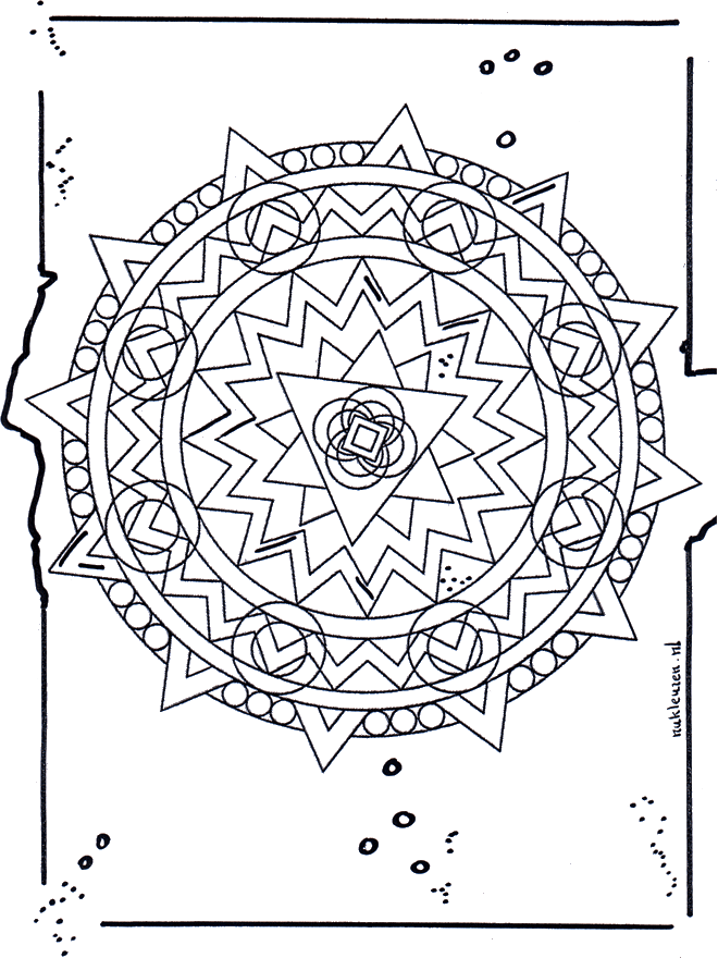 Mandala 19 - Geo Mandala's