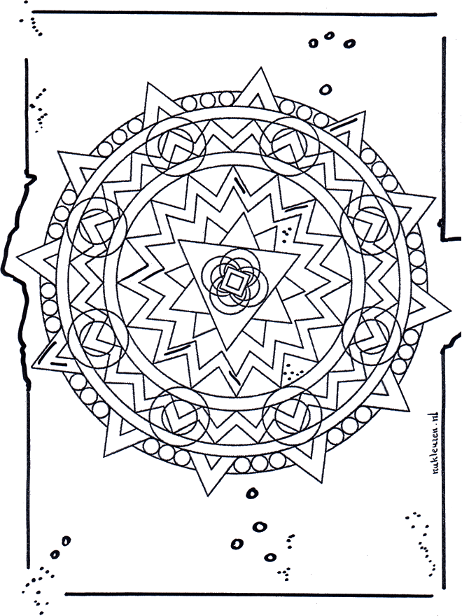 25 Idee Mandala Volwassenen Kleurplaat Mandala Kleurplaat Voor