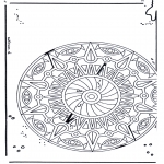 Mandala Kleurplaten - Mandala 21