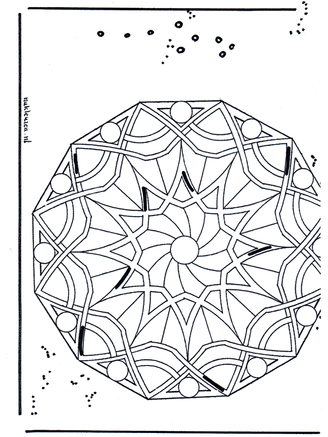 Mandala 22 - Geo Mandala's