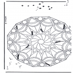 Mandala Kleurplaten - Mandala 22