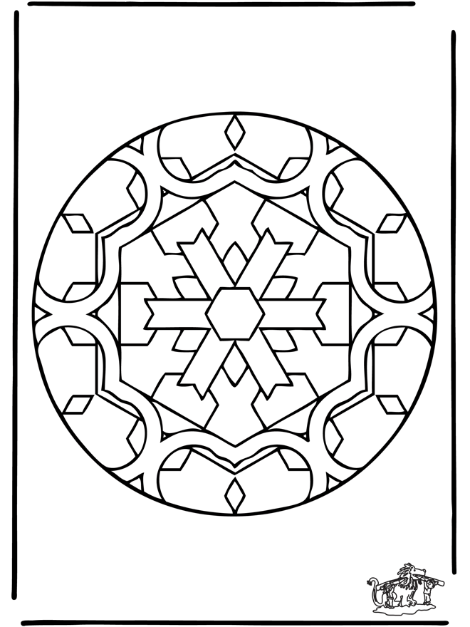 Mandala 35 - Geo Mandala's