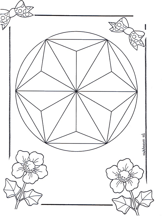 Mandala 6 - Geo Mandala's