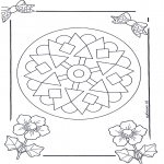 Mandala Kleurplaten - Mandala 9