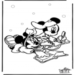 Stripfiguren Kleurplaten - Mickey Mouse
