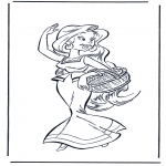 Stripfiguren Kleurplaten - Obelix vriendin