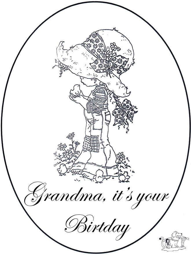 Oma's verjaardag - Knutselen kaarten