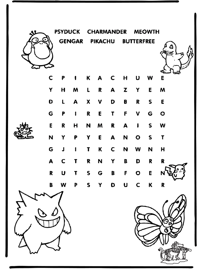 Pokemon puzzel 3 - Puzzel