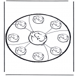 Knutselen Prikkaarten - Prikkaart 10