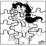 Knutselen - Puzzel Aladdin