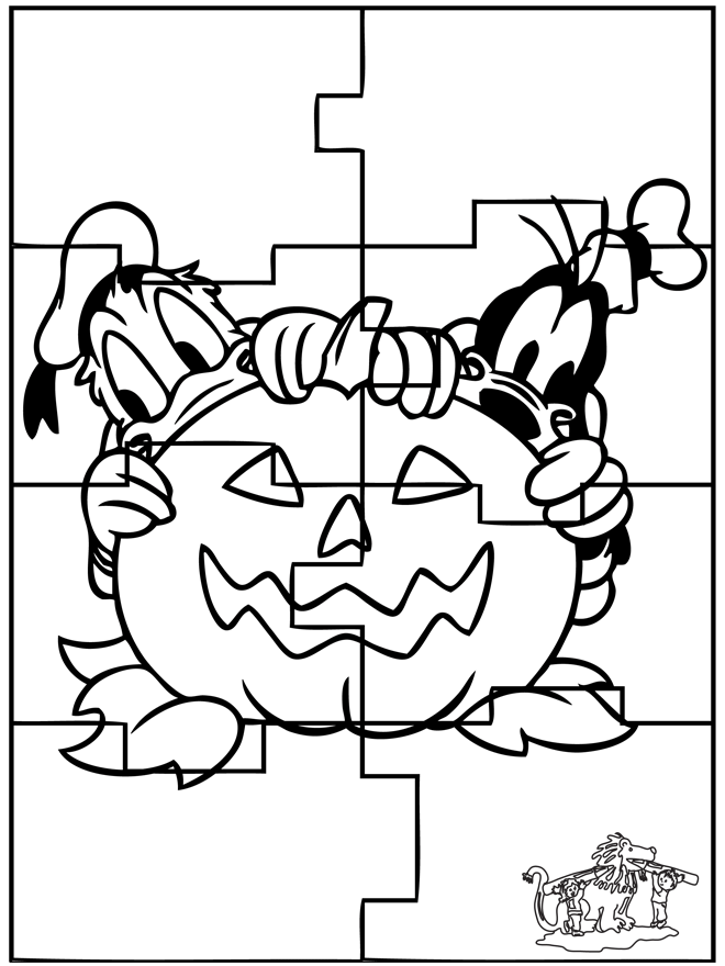 Puzzel Halloween - Puzzel