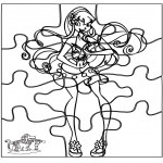 Knutselen - Puzzel Winx